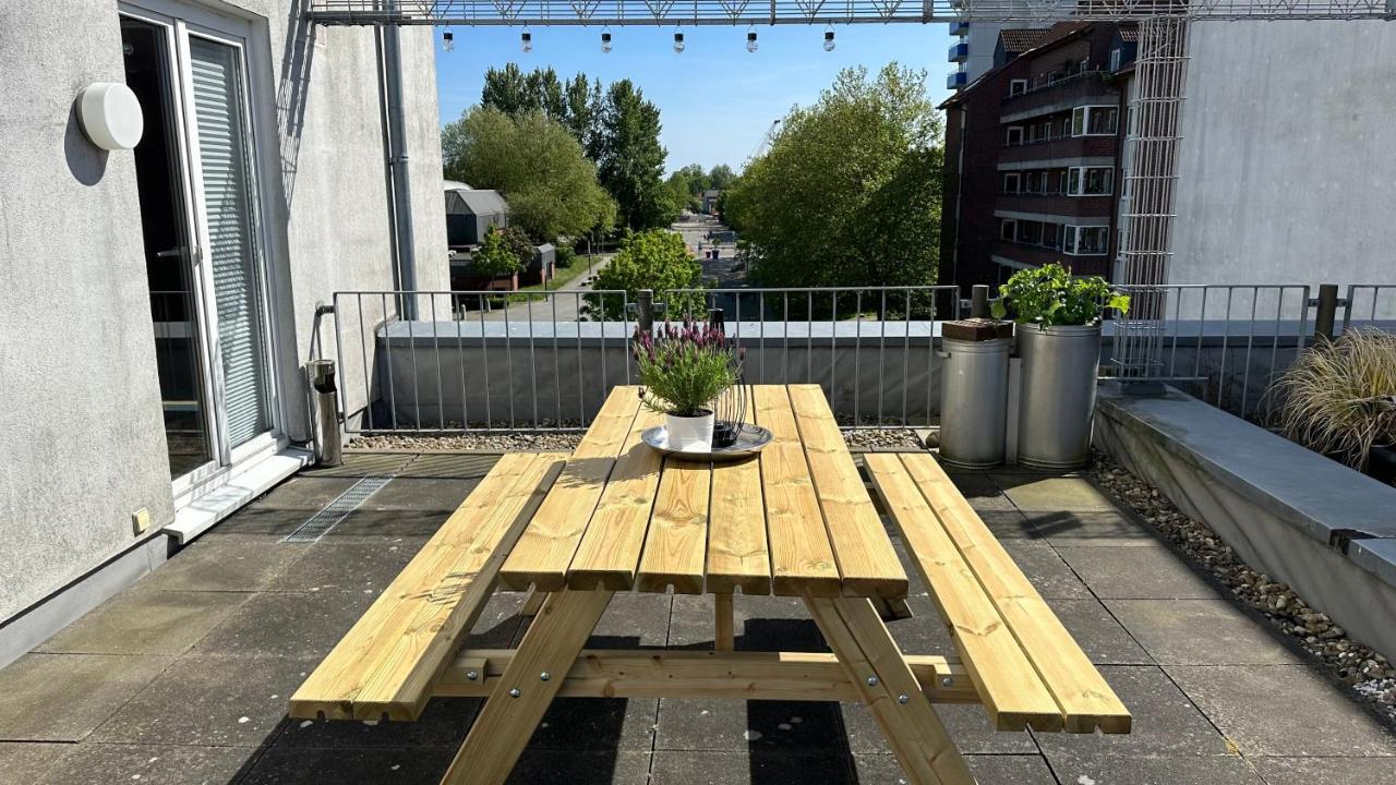 Fischers Ferienwohnung Mit Dachterrasse, Innenstadt Wilhelmshaven Exterior photo
